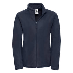 Russell Womens/Ladies Full Zip Outdoor Fleece Jacket - M, French Navy