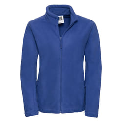 Russell Womens/Ladies Full Zip Outdoor Fleece Jacket - S, Bright Royal Blue