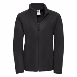 Russell Womens/Ladies Full Zip Outdoor Fleece Jacket - XS, Black