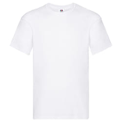 Fruit of the Loom Unisex Adult Original T-Shirt - S, White