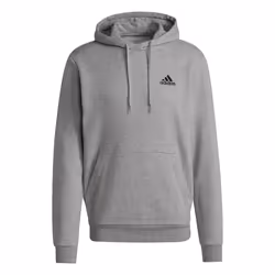 Adidas Unisex Adult Fleece Hoodie - S, Mid Grey