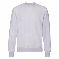 Fruit of the Loom Unisex Adult Polycotton Set-in Sweatshirt - 4XL, Heather Grey