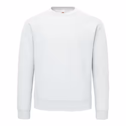 Fruit of the Loom Unisex Adult Sweatshirt - XL, White
