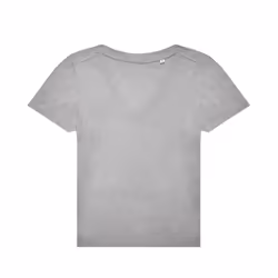 B&C Womens/Ladies Plain V Neck T-Shirt - S, Sports Grey