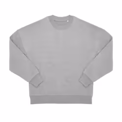 B&C Unisex Adult Influence Plain Crew Neck Sweatshirt - 3XL, Sports Grey