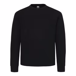 Fruit of the Loom Unisex Adult Supercotton Sweatshirt - S, Black