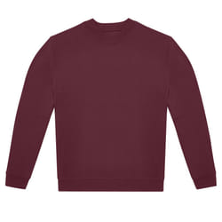 B&C Unisex Adult ID.222 Crew Neck Sweatshirt - M, Burgundy