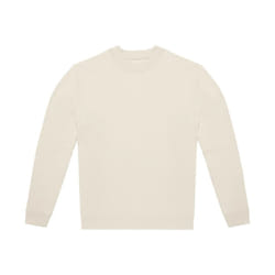 B&C Unisex Adult ID.332 Crew Neck Sweatshirt - M, Off White
