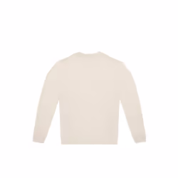 B&C Unisex Adult ID.332 Crew Neck Sweatshirt - M, Off White