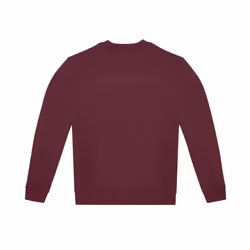 B&C Unisex Adult ID.332 Crew Neck Sweatshirt - S, Burgundy