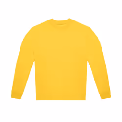 B&C Unisex Adult ID.332 Crew Neck Sweatshirt - S, Pop Yellow