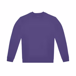 B&C Unisex Adult ID.332 Crew Neck Sweatshirt - S, Radiant Purple