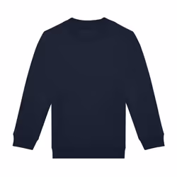 B&C Childrens/Kids ID.332 Crew Neck Sweatshirt - 12-13 Years, Navy