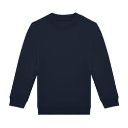 B&C Childrens/Kids ID.332 Crew Neck Sweatshirt - 12-13 Years, Navy