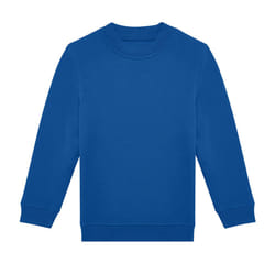 B&C Childrens/Kids ID.332 Crew Neck Sweatshirt - 12-13 Years, Royal Blue