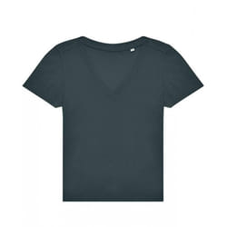 B&C Womens/Ladies #E150 V Neck T-Shirt - S, Amalfi Teal