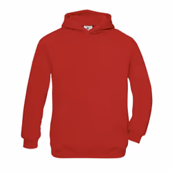 B&C Childrens/Kids ID.333 Hoodie - 12-13 Years, Red