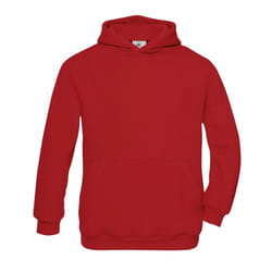 B&C Childrens/Kids ID.333 Hoodie - 12-13 Years, Red