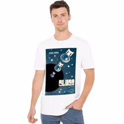 Star Trek Mens The Next Generation Season 4 Episode 14 T-Shirt - S, White