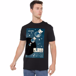 Star Trek Mens The Next Generation Season 4 Episode 14 T-Shirt - XL, Black