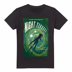 Star Trek Mens The Next Generation Season 4 Episode 17 T-Shirt - M, Black