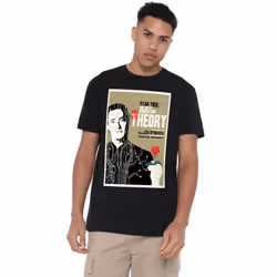 Star Trek Mens The Next Generation Season 4 Episode 25 T-Shirt - L, Black