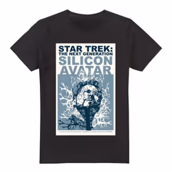 Star Trek Mens The Next Generation Season 5 Episode 4 T-Shirt - 3XL, Black