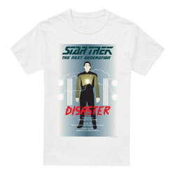 Star Trek Mens The Next Generation Season 5 Episode 5 T-Shirt - XL, White