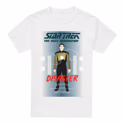 Star Trek Mens The Next Generation Season 5 Episode 5 T-Shirt - XXL, White