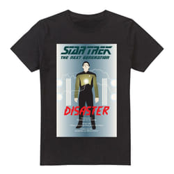 Star Trek Mens The Next Generation Season 5 Episode 5 T-Shirt - S, Black