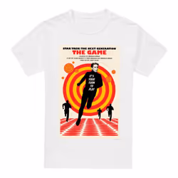 Star Trek Mens The Next Generation Season 5 Episode 6 T-Shirt - XL, White