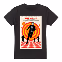 Star Trek Mens The Next Generation Season 5 Episode 6 T-Shirt - L, Black