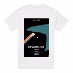 Star Trek Mens The Next Generation Season 5 Episode 7 T-Shirt - XL, White