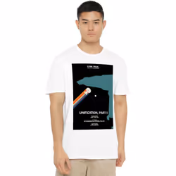 Star Trek Mens The Next Generation Season 5 Episode 7 T-Shirt - XXL, White
