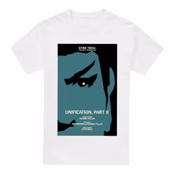 Star Trek Mens The Next Generation Season 5 Episode 8 T-Shirt - S, White