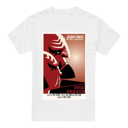 Star Trek Mens The Next Generation Season 5 Episode 10 T-Shirt - M, White