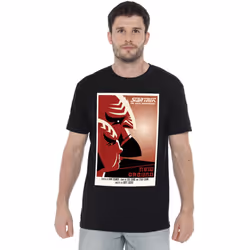 Star Trek Mens The Next Generation Season 5 Episode 10 T-Shirt - L, Black