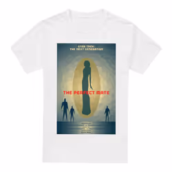 Star Trek Mens The Next Generation Season 5 Episode 21 T-Shirt - M, White