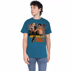 Star Trek Mens Don't Mess with Sulu T-Shirt - XXL, Slate