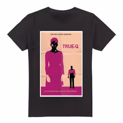 Star Trek Mens The Next Generation Season 6 Episode 6 T-Shirt - L, Black