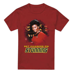 Star Trek Mens Stunning T-Shirt - 3XL, Cardinal