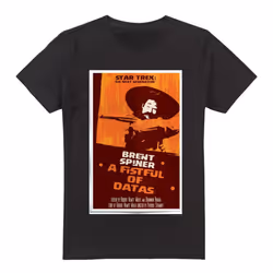 Star Trek Mens The Next Generation Season 6 Episode 8 T-Shirt - XL, Black