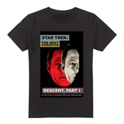 Star Trek Mens The Next Generation Season 6 Episode 26 T-Shirt - 4XL, Black