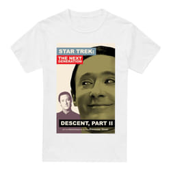 Star Trek Mens The Next Generation Season 7 Episode 1 T-Shirt - 5XL, White