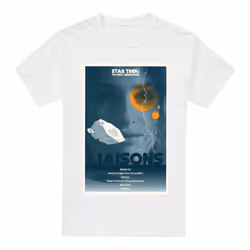 Star Trek Mens The Next Generation Season 7 Episode 2 T-Shirt - XXL, White