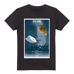 Star Trek Mens The Next Generation Season 7 Episode 2 T-Shirt - XXL, Black
