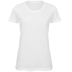 B&C Womens/Ladies Sublimation T-Shirt - 20 UK, White