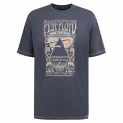 Duke Mens D555 Hanley Pink Floyd T-Shirt - S, Dark Grey