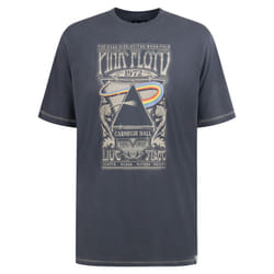 Duke Mens D555 Hanley Pink Floyd T-Shirt - S, Dark Grey