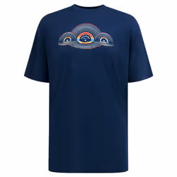 Duke Mens D555 Cheltenham Record Reflection T-Shirt - XXL, French Navy
